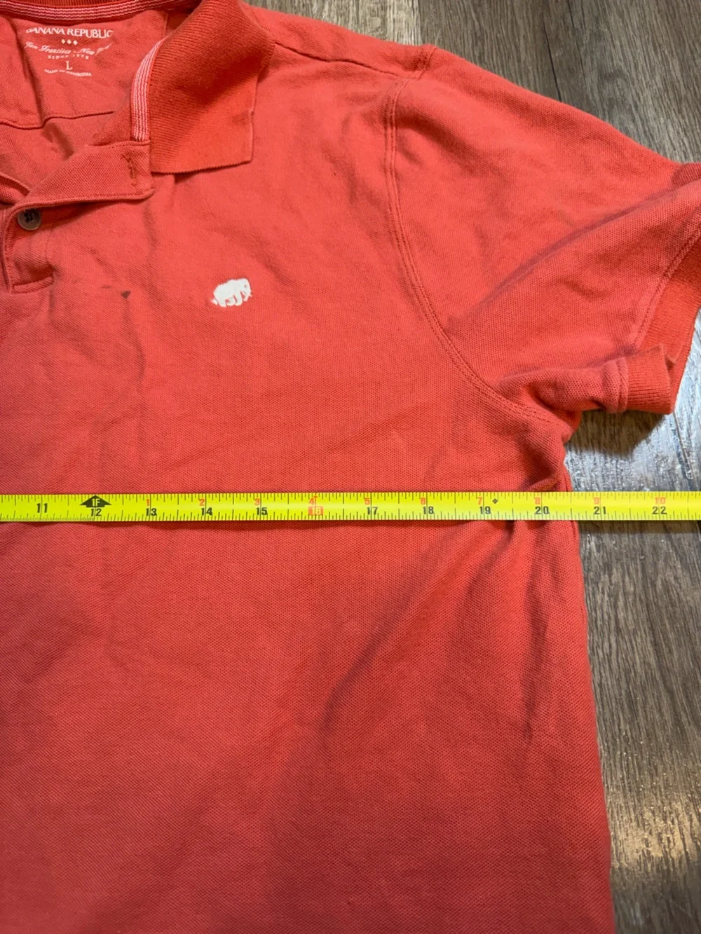 Banana Republic Coral Polo Shirt